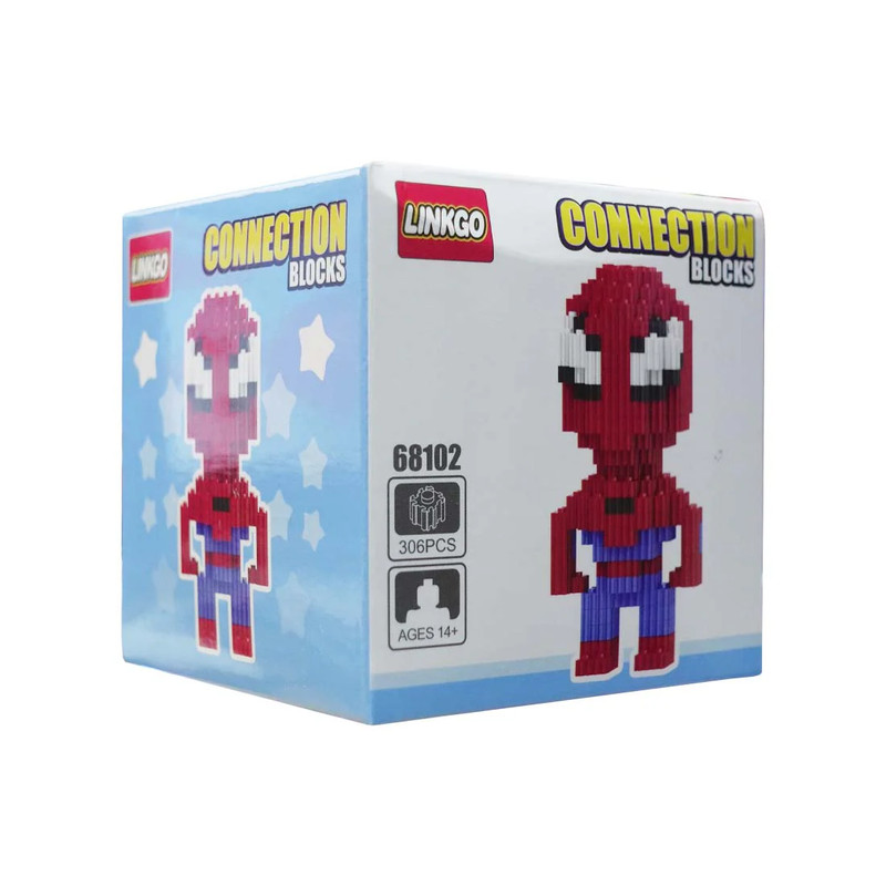 Linkgo Connection Blocks - Spiderman - لعبة